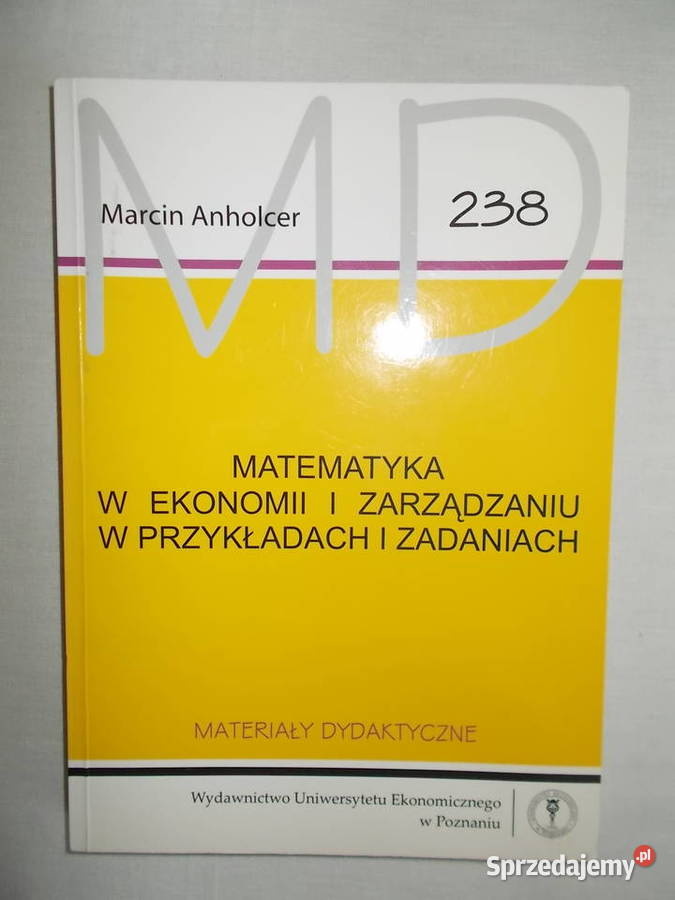 Matematyka w ekonomii i zarządzaniu w matematyka, statystyka Poznań