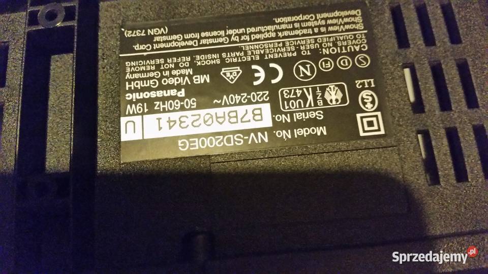 Magnetowid VHS PANASONIC NVSD200 Puławy