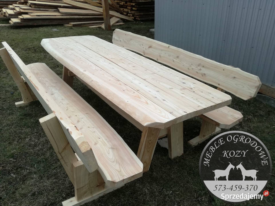 WYPRZEDAŻ POSEZONOWA Meble góralskie ogrodowe Nysa