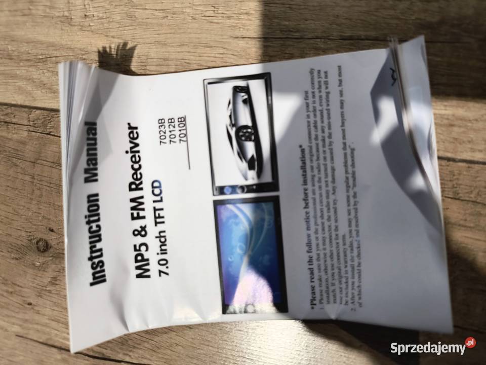 Radio Samochodowe MP 5 LCD 7 2 DIN Bielsko-Biała