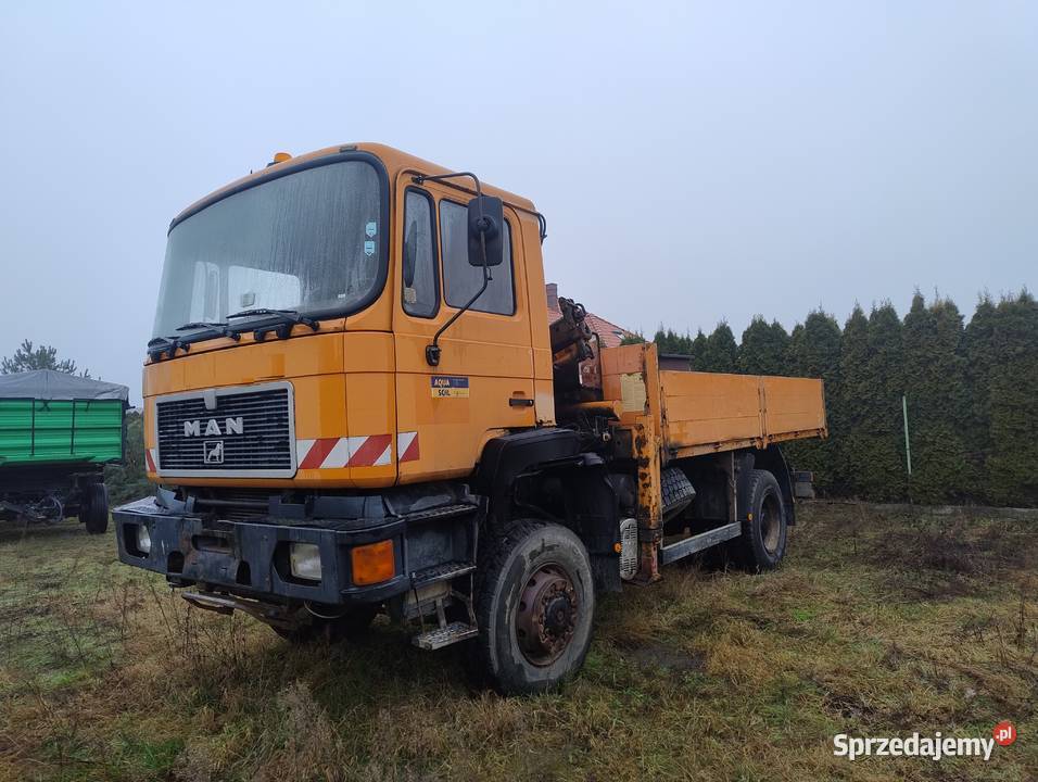 man 18272 4x4 hds atlas 8001 9973cm3 Ostrów Wielkopolski sprzedam