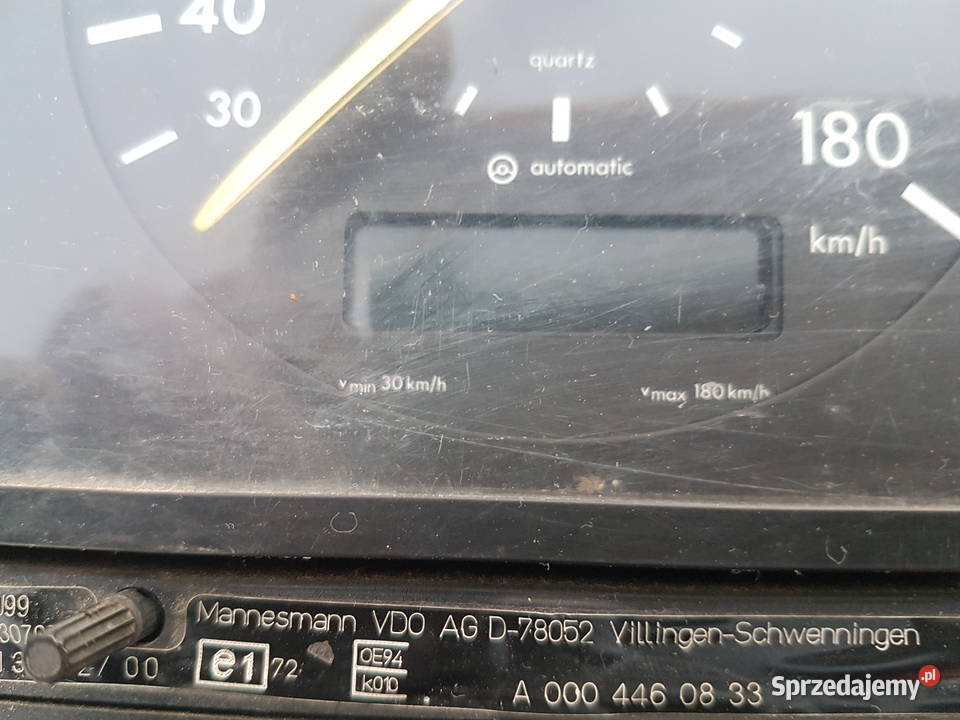 MERCEDES SPRINTER LICZNIK TACHO VDO A0004460833 Turkowice