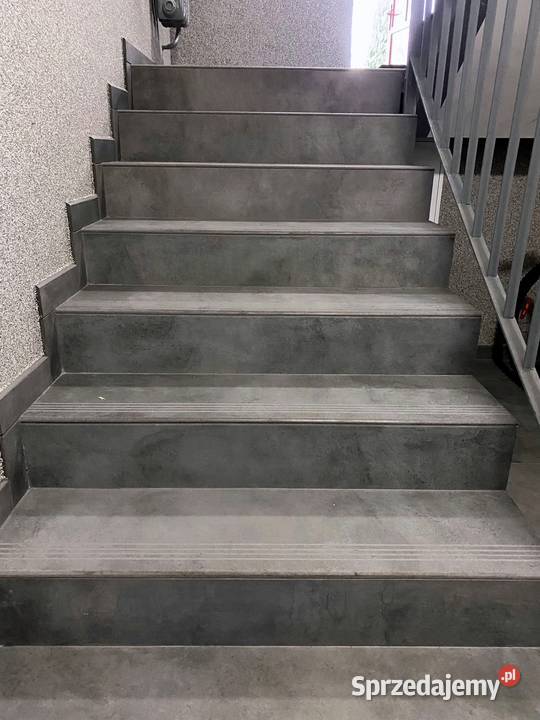 Płytki betonopodobne na schody stopnice 100x30 Łask
