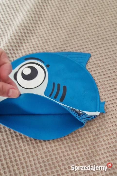 czepek na basen pływacki dziecka rekin ryba małopolskie Kraków sprzedam