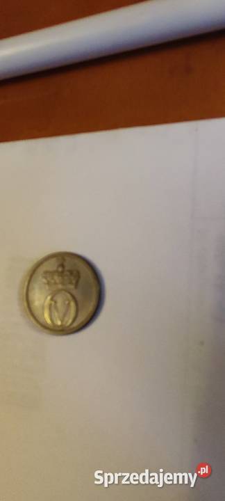 Moneta z wiewiórką 1 ore Norwegia 1963 dolnośląskie Wrocław