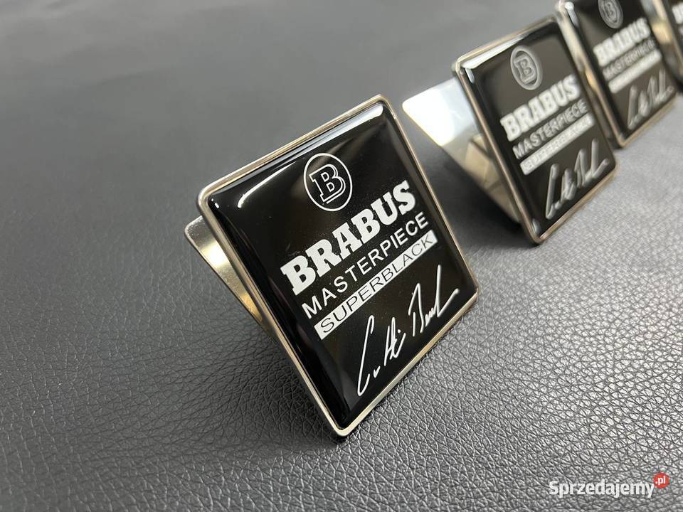 Logo emblemat fotele Mercedes Benz Brabus Chełm sprzedam