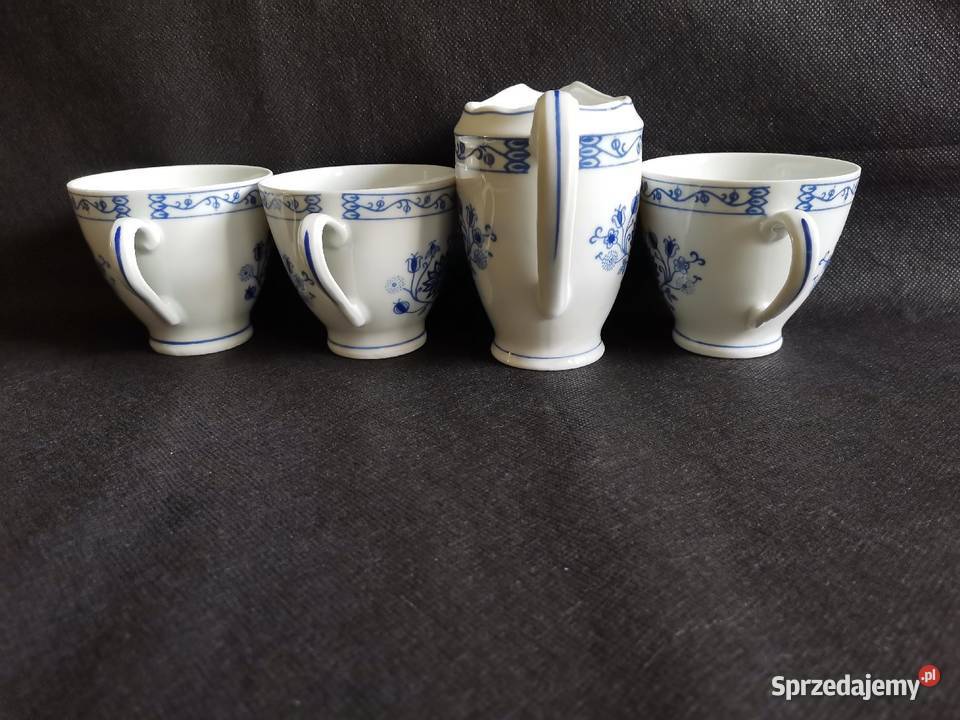 Stare filiżanki i mlecznik serwis Feston śląskie Katowice