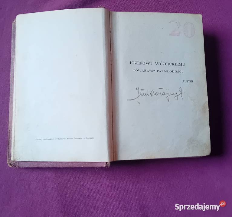 Julian Krzewiński Baletnica Rój 1929 r Wydanie I Koźminek