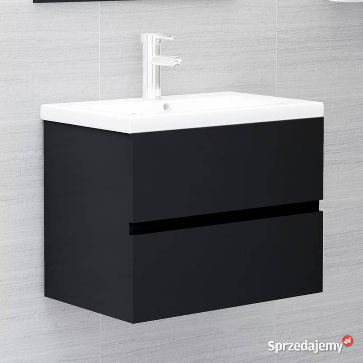 Szafka pod umywalkę czarna 60x385x45 WM804738 Warszawa sprzedam