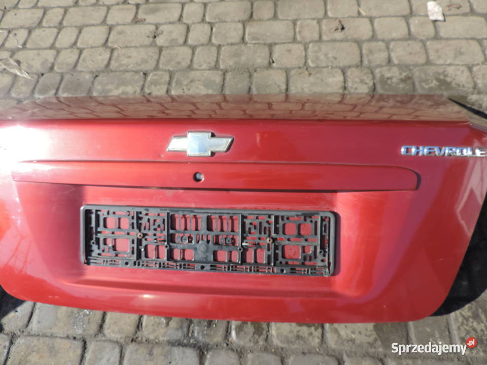KLAPA BAGAŻNIKA TYŁ TYLNA CHEVROLET LACETTI Nowy Sącz