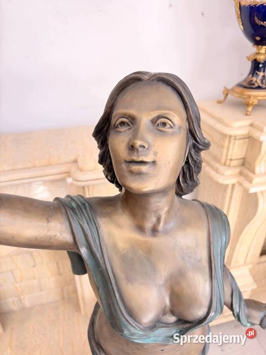 Kobieta z Muszlą Fontanna Ogrodowa Figura Rzeźba Antyki, Sztuka, Kolekcje Kraków