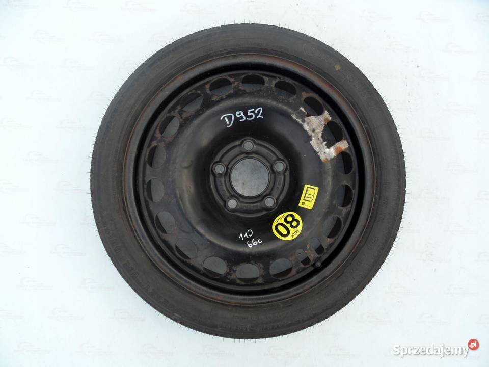 OPEL VECTRA C koło dojazdowe 1157016 92M 5x110