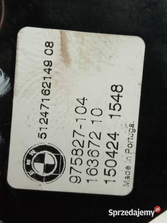 ZAMEK KLAPY BAGAŻNIKA UCHWYT 975827104 Bmw X5 Rok produkcji 2015