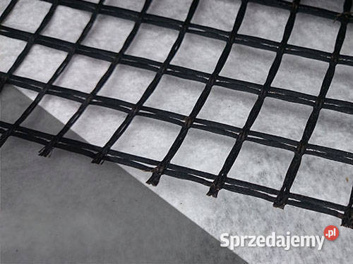 Geosiatka siatka szklana płaska 5050kN 4m szer mazowieckie Warszawa