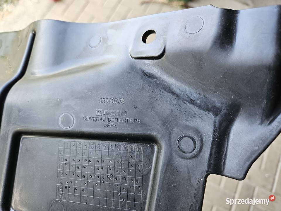 CHEVROLET SPARK M300 OSŁONA SILNIKA LEWA wielkopolskie Międzychód