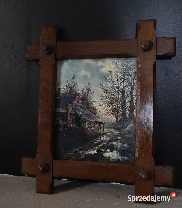 Obrazy vintage retro sztuka na sprzedaż sprzedam