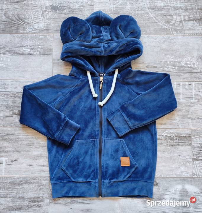 Nowa bluza welurowa Teddy Poli Oli Uniseks