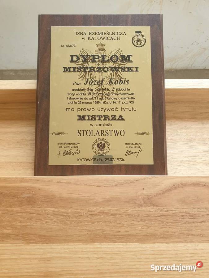 Stol stolarski śląskie Częstochowa