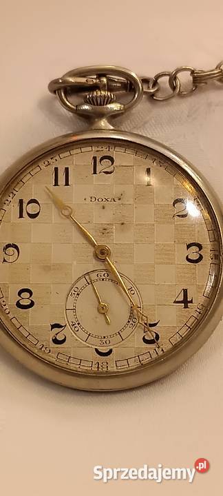 Zegarek kieszonkowy DOXA z dewizką małopolskie