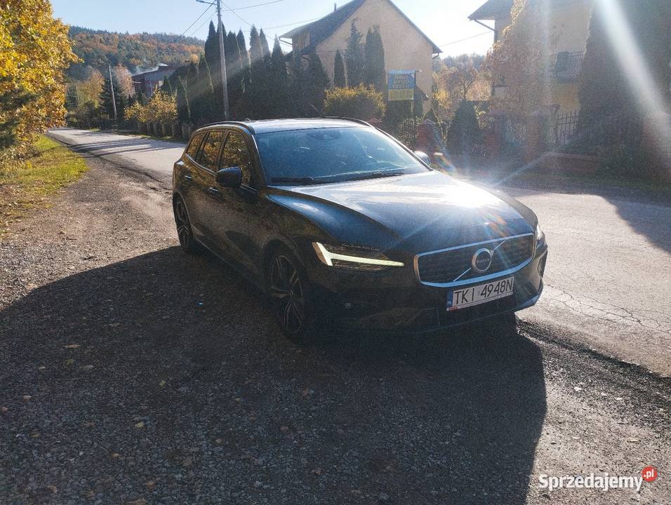 Volvo V60 RDesign D4 190 Automat HeadUp kamera skórzana tapicerka świętokrzyskie Ćmińsk