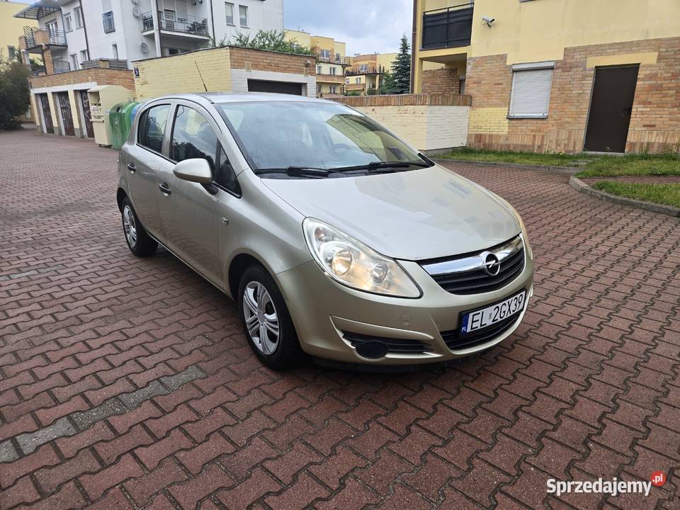 Opel Corsa D 12 benzyna 2009 Łódź sprzedam