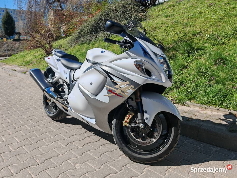 Suzuki Hayabusa Gsx 1300 R White Ice Blue 2010 Lublin
