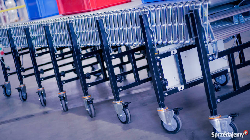 Przenośnik rolkowy elastyczny harmonijka Chojnice