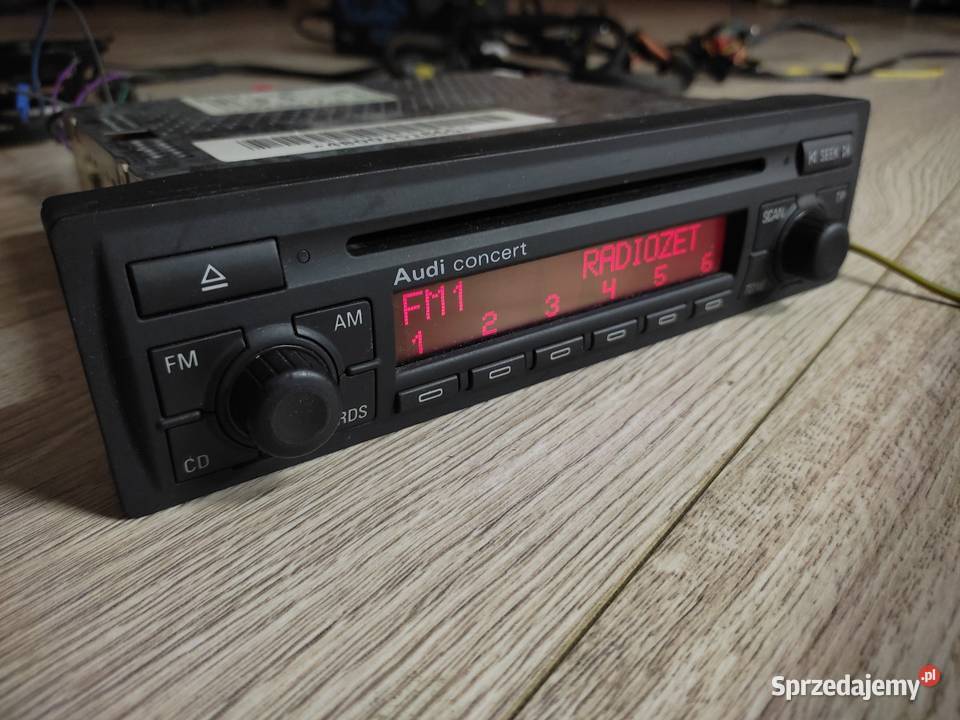 Radio samochodowe Audi Concert CD Audi A6 C5 TT dolnośląskie Jelenia Góra