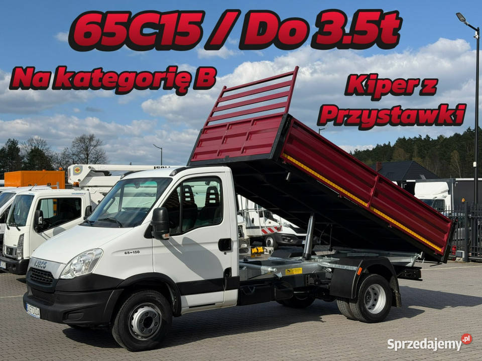 Iveco Daily 65C15 V H DMC 35t Kat B Wywrotka Widełki