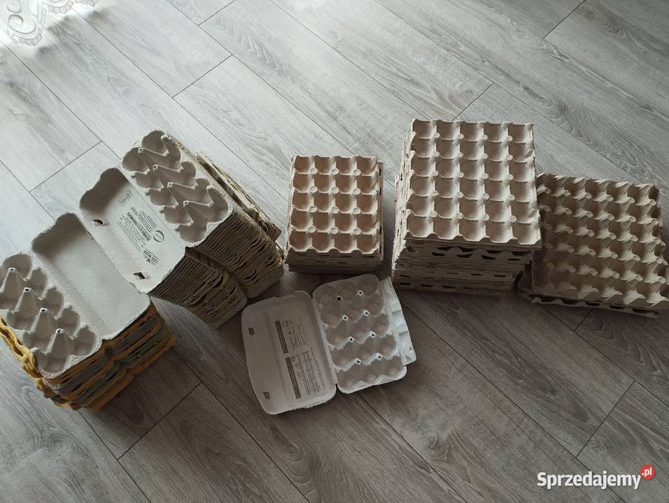 wytłaczanki pojemniki na jajka 88 sztuk wielkopolskie sprzedam