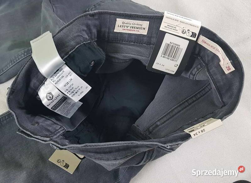 Damskie jeansy Levis 724 wysoki stan Stretch Tarnowskie Góry sprzedam