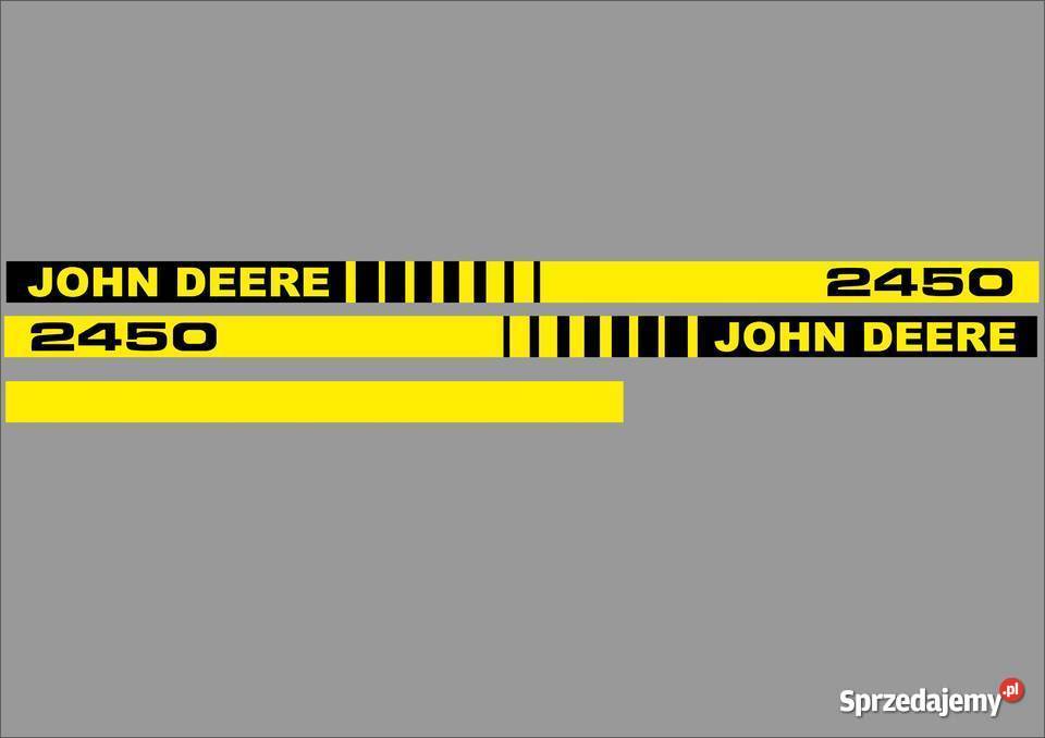 naklejki john deere 2450 Jeżewo