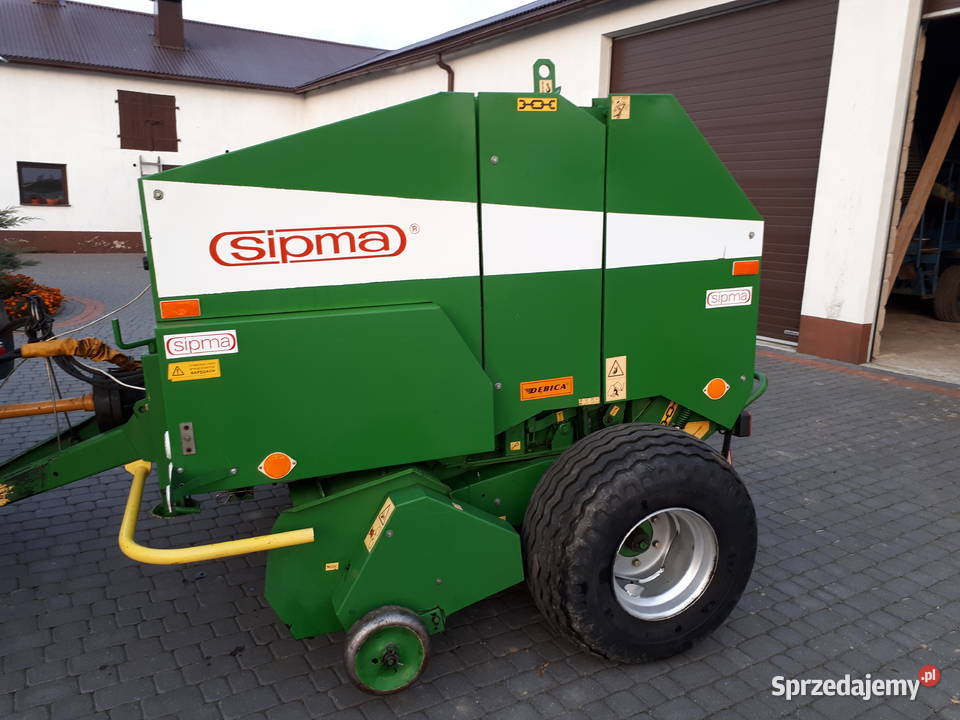 Sprzedam prasę rolujaca sipma farma 2 Owijanie sznurkiem Rolujące (belujące) Przodkowo