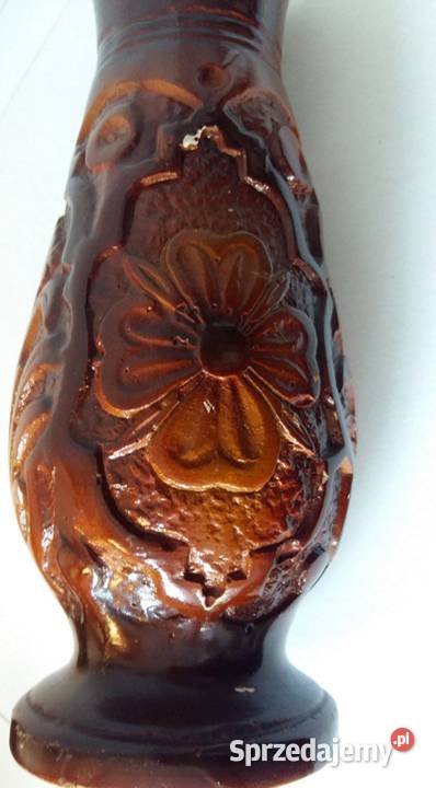 Antyk Retro Chiński Wazon Cynober Rzeźbiony Pozostałe Gdańsk sprzedam
