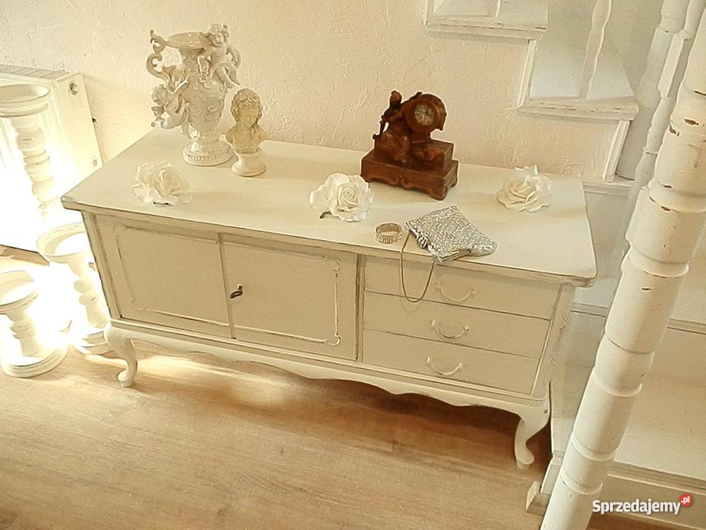 komoda ludwik szafka rtvshabby chicprowansja Meble Lubin