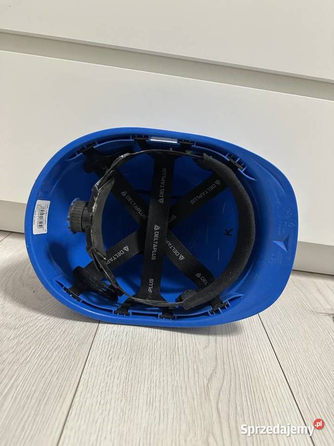 Kask budowlany niebieski deltaplus regulacja Pozostałe Zabrze