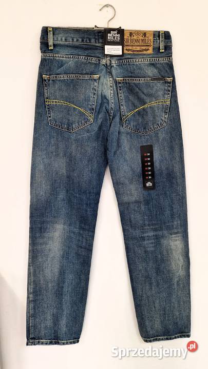 Nowe spodnie jeans Sir Benni Miles W30 S Regular Nowy Dwór Mazowiecki