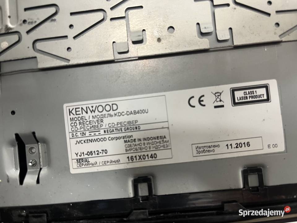 Radio samochodowe Kenwood KDCDAB400U Włoszczowa