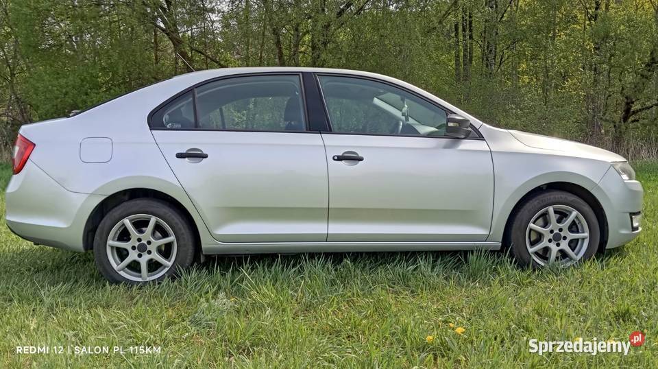 Skoda Rapid 16 TDI 115 2kpl kół Android Radio 9 srebrny Złotów