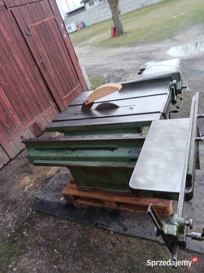 Piła formatowa Veb z wózkiem Pozostałe Kurzelów