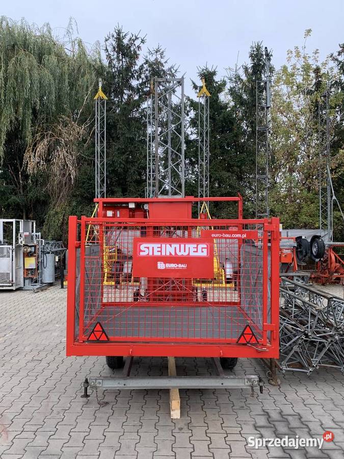 Winda budowlana wciągarka platforma Steinweg pełny VAT Pozostałe wielkopolskie Ślesin