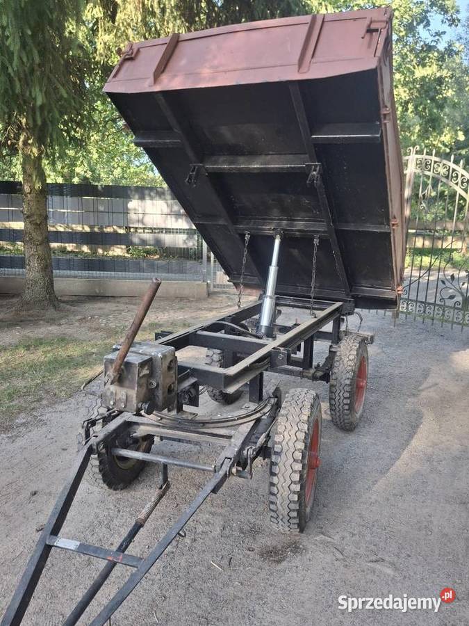 Przyczepka Multicar 3stronny wywrot hydrauliczny lubuskie Krosno Odrzańskie