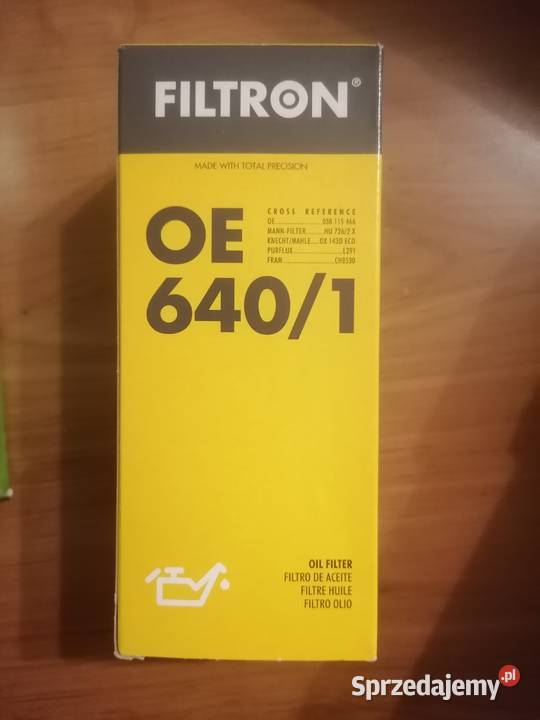 Komplet filtrów do Skoda Octavia 19tdi VW Audi sprzedam