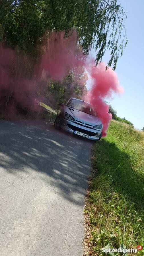 Peugeot 206 GT Rok produkcji 1999 Samochody osobowe Żegocina