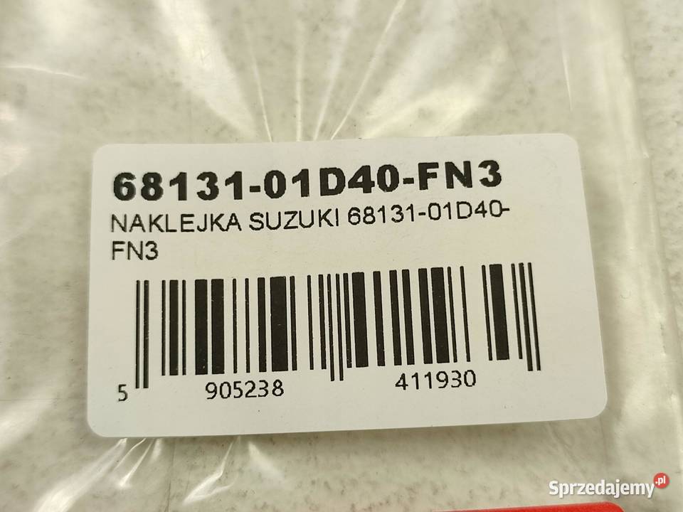 NAKLEJKA GS 500 NA ZADUPEK SUZUKI GS 500