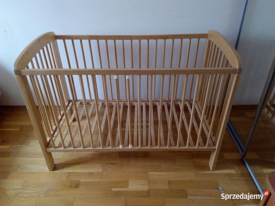 Łóżeczko drewniane bukowe dzieci dziecięce AMAL Płońsk