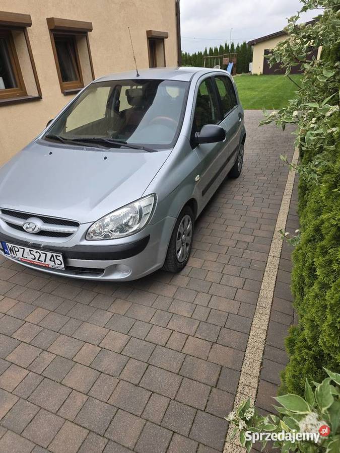 Hyundai Getz 11 benzyna świeże opłaty isofix Przasnysz sprzedam