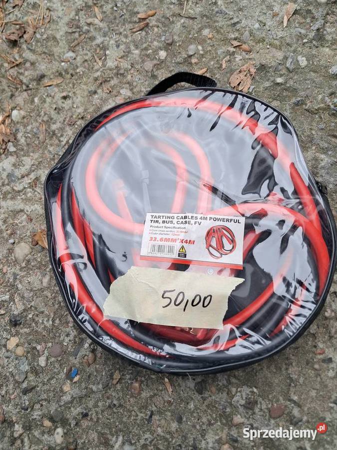 Kable rozruchowe TIR Bus mocne 4 m