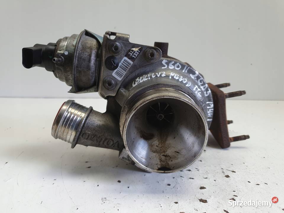 Volvo S60 II 20 D3 TURBOSPRĘŻARKA turbo 31331331 osobowe Turbosprężarki Janów