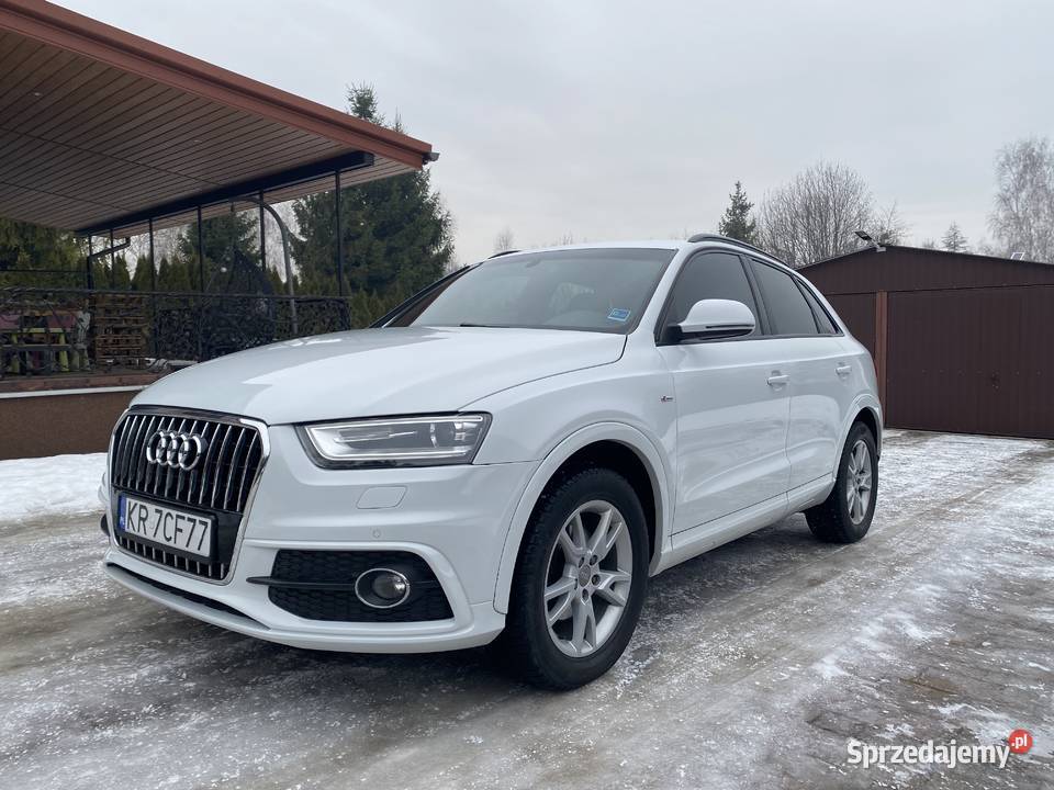 Audi Q3 S linę 20 177 4x4 Automat Skóry Navi 20cm3 małopolskie Rzeszotary